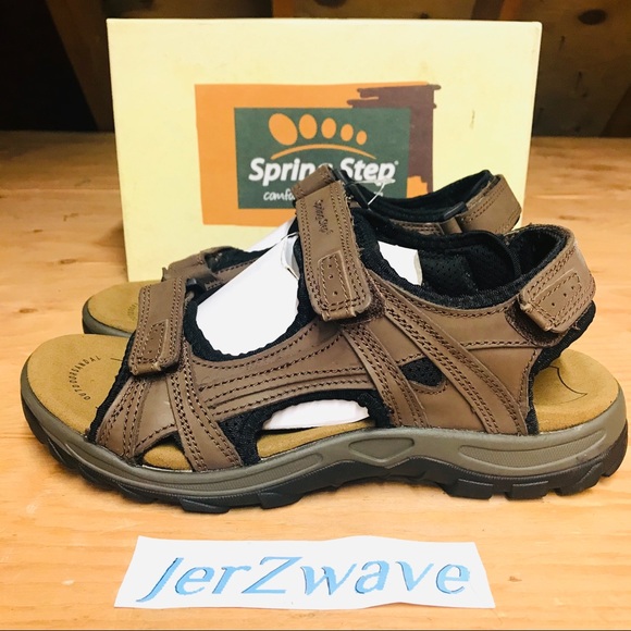 Spring Step Men's Domain Sandal, Black Size 12.5 - Picture 3 of 7